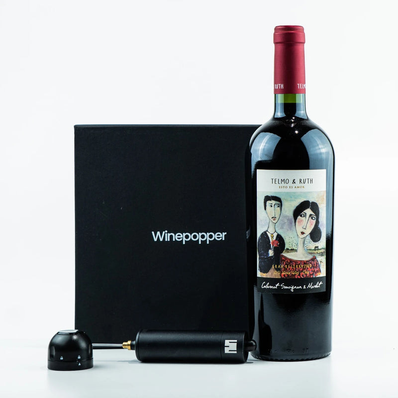 Kit Winepopper Premium + FRETE GRÁTIS