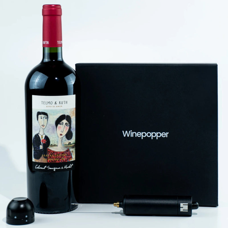 Kit Winepopper Premium + FRETE GRÁTIS